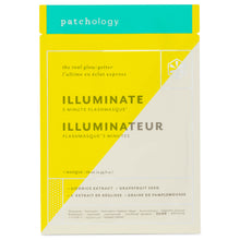 Load image into Gallery viewer, Patchology Illuminate 5 Minute Sheet Mask