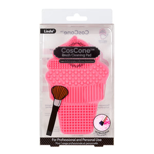 Silicone Brush Cleaning Pad (Ice Cream Cone)