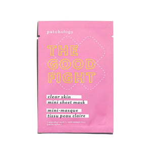 Patchology The Good Fight Clear Skin Mini Sheet Mask